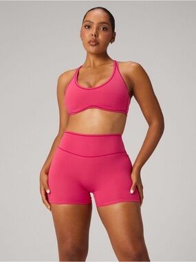 Fabletics Hot Pink Racerback Sports Bra